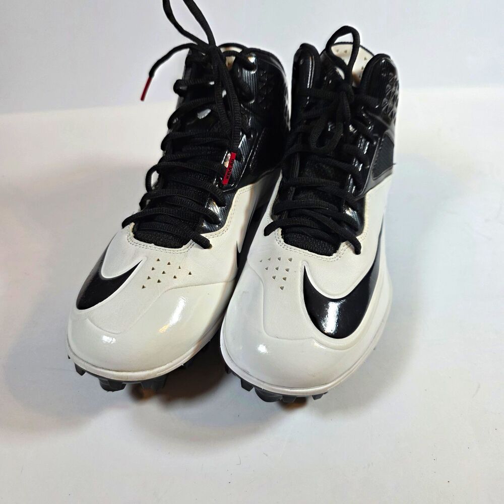 Nike Lunar Code Pro Football Cleats Black/White Men’s 11.5 D 579667-001